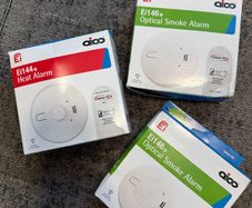 Aico Smoke and Heat Alarm Set