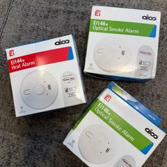 Aico Smoke and Heat Alarm Set