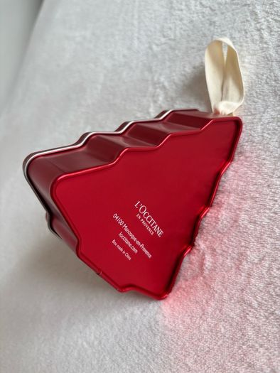 Loccitane Christmas Tree Tin