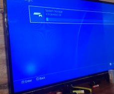 Sony PlayStation 4 500 GB PS4 Console CUH-1003A Black w/Controller & Cords & box