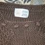 Vintage Golden Spiderweb Irish Handknit Bobble Jumper, AV Image 7