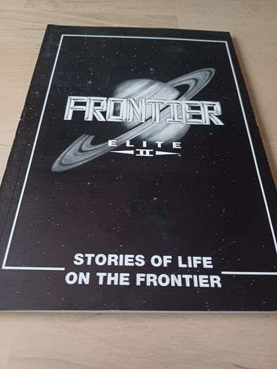 Amiga Frontier Elite 2 Game Manuals & Star Map