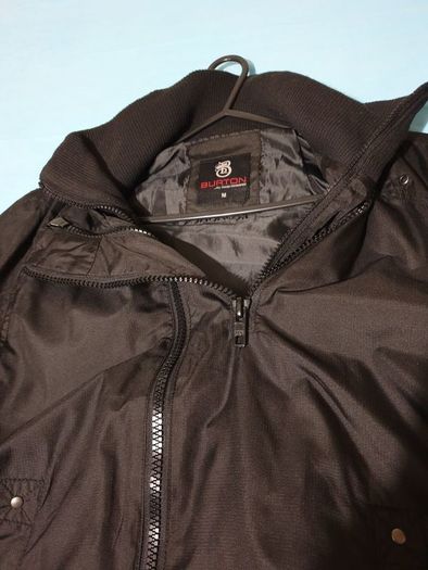 burton black medium jacket