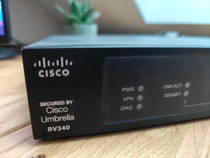 Cisco RV340 Dual-WAN Gigabit VPN Router, Firewall in Mint Condition (used at home) (fanless)