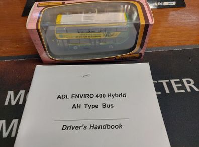 DUBLIN BUS MODEL AH and drivers manual