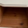 2 solid pine lockers painted white one needs some TLC Image 2