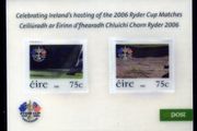 2006 Ireland Celebrating Ireland hosting Ryder Cup (Golf) Commemorative Stamps Miniature Sheet (Lenticular) Mint Never Hinged (MNH)