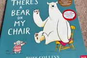 There is a bear on my chair