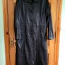 Vtg Y2K Soft Dark Brown Leather Long Coat by Higgs Leather & Sheepskins Image 4
