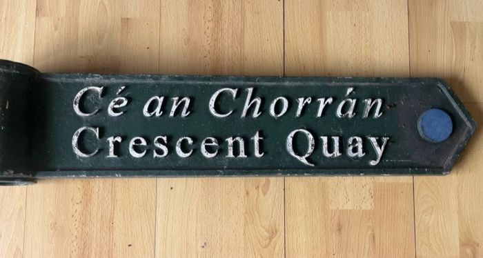 Vintage Wexford Cast Sign