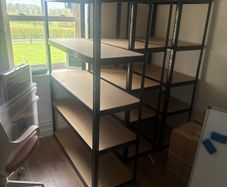 Garage shelving units
