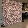 Pink Flower Wall Hire 8ft x 8ft Image 2