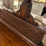 Antique oak vanity table Image 6