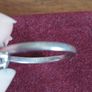 Vintage 925 Sterling Silver CZ Cluster Ring. Image 6