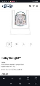 Graco Baby Delight Swing Up and Away