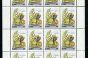 2000 Ireland Love Commemorative Stamp 30p Frog Prince Sheetlet Plate 1A1A1A1A Mint Never Hinged (MNH)