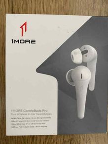 1MORE ComfoBuds Pro ANC True Wireless Earbuds Mica White Bluetooth Headphones