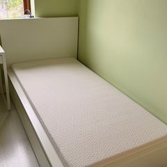 Ikea Best seller MALM Bed frame & Mattress, Standard Single