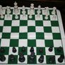 Chess Game Set Chess Pieces and Rollable Board 18" H chess king 3,5" Image 6