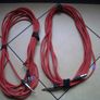 5 Microphone Cables XLr to 1/4 Jack Image 2