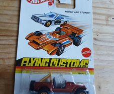 Hot Wheels,2013 Flying Customs ,jeep Cj-7