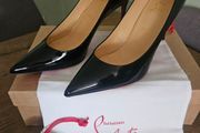 Christian Louboutin Kate 85 Pumps Black Patent