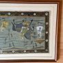 vintage silk painting Image 2