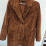 zara genuine suede blazer coat Image 2