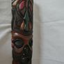 Two Large Wooden Masks Image 2