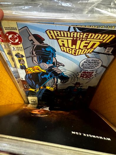 DC Long Comic Box w 250 comics for Sale (2)