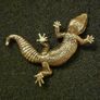 3 brass lizards. Image 6