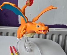 Pokemon Charzard, Ash & Pikachu Figures Toys