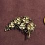 Vintage Ladies Floral Brooch Image 4