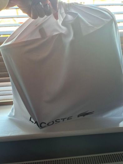 Lacoste tote bag reversible