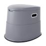 Portable And Movable Toilet With Paper Roll Holder Image 9
