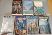 A collection of  7 Anne McCaffrey Books
