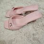 Pink Sandals Bershka UK5 new with tags Image 7