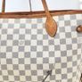 Louis Vuitton Neverfull Azure MM Authentic Image 5