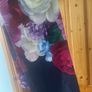 Ted Baker blushing bouquet skinny scarf navy Image 6