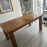 Solid Oak Extendable Table Image 2