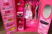 Barbie wardrobe with accessories