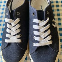 Fred Perry's Canvas trainers Size 8