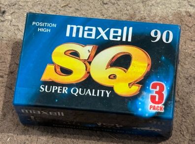Maxell Sq audio cassettes (brand new)