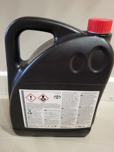Toyota Super LLC pink coolant