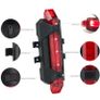 BRAND NEW Bicycle Light Waterproof Rear Tail Light LED USB Rechargeable Mountain Bike Cycling Light Taillamp Safety Warning Light TSLM2 / accessories Image 5