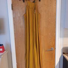Primark Mustard  Sleevless  Dress. S. L 16. B.N.W.T.