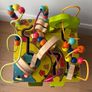 Battat Zany Zoo Wooden Activity Cube Assortment, Btoys Image 6