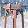 Late 1800s gothic style plant stand Image 4