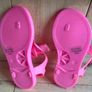 Country Road Neon Pink Bow Jelly girls sandals with bow EU24 BNWOT Image 5