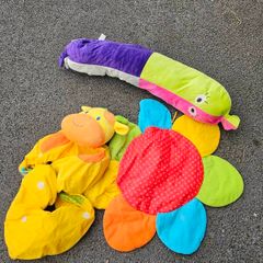 Baby sitting support mat